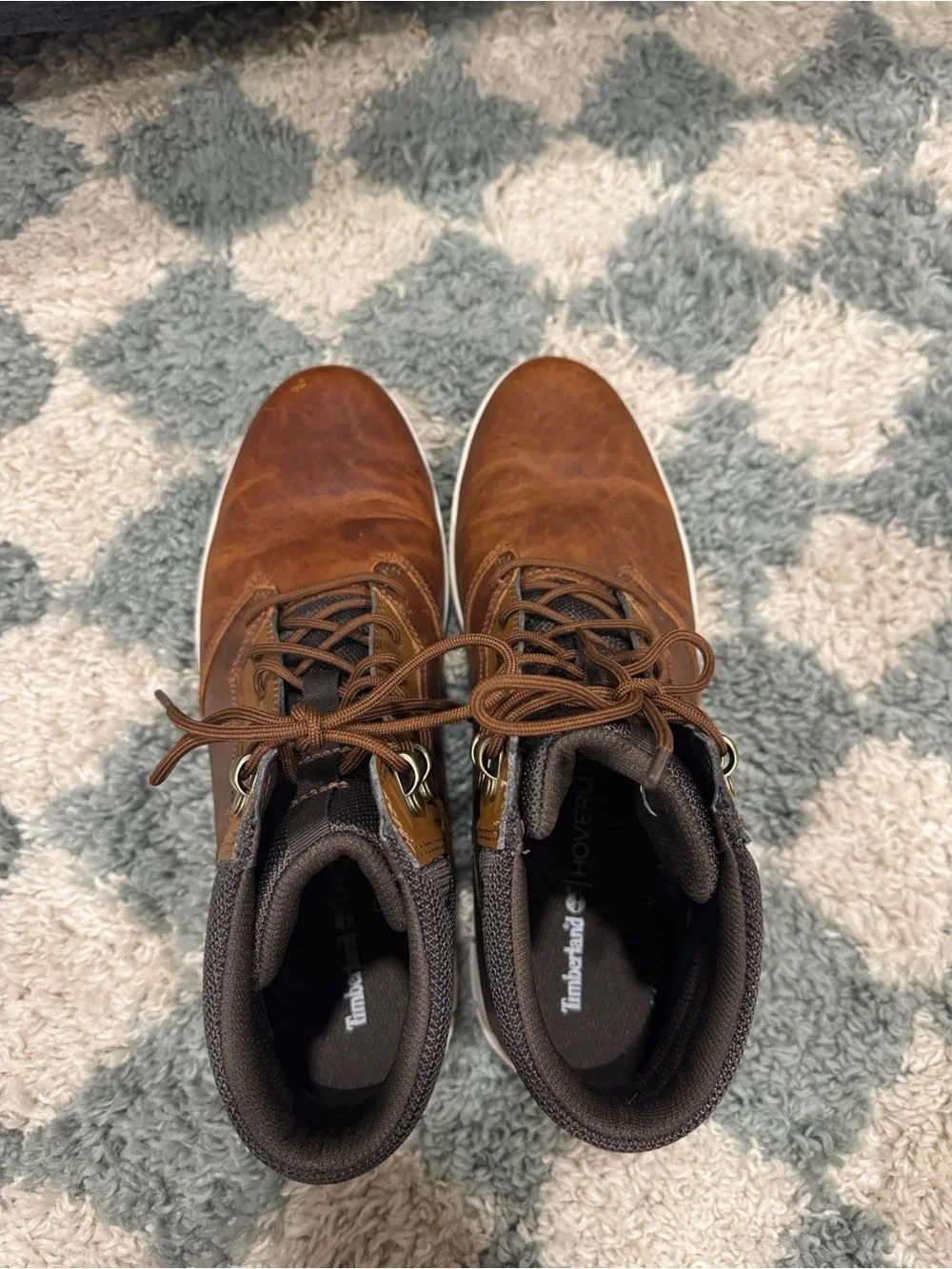 Men’s Timberland Graydon brown leather sneaker boot size 11